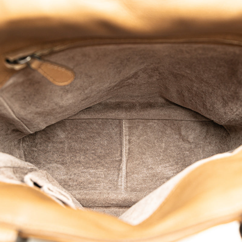 Calfskin Intrecciato Paglia Tote - Image 4