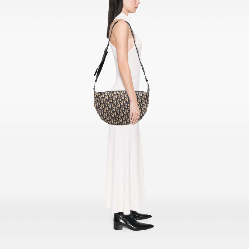 Oblique Canvas Crossbody - Image 6