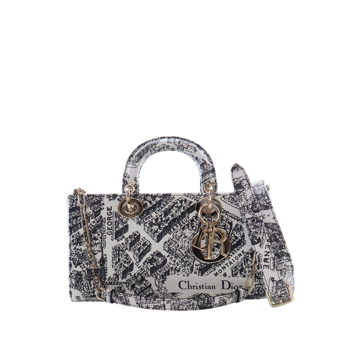 Medium Calfskin Plan De Paris Printed Lady D Joy - Image 1