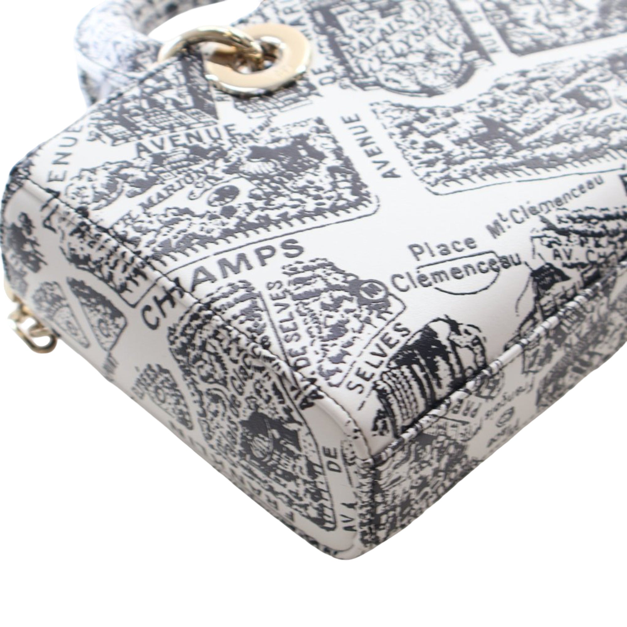 Medium Calfskin Plan De Paris Printed Lady D Joy - Image 10