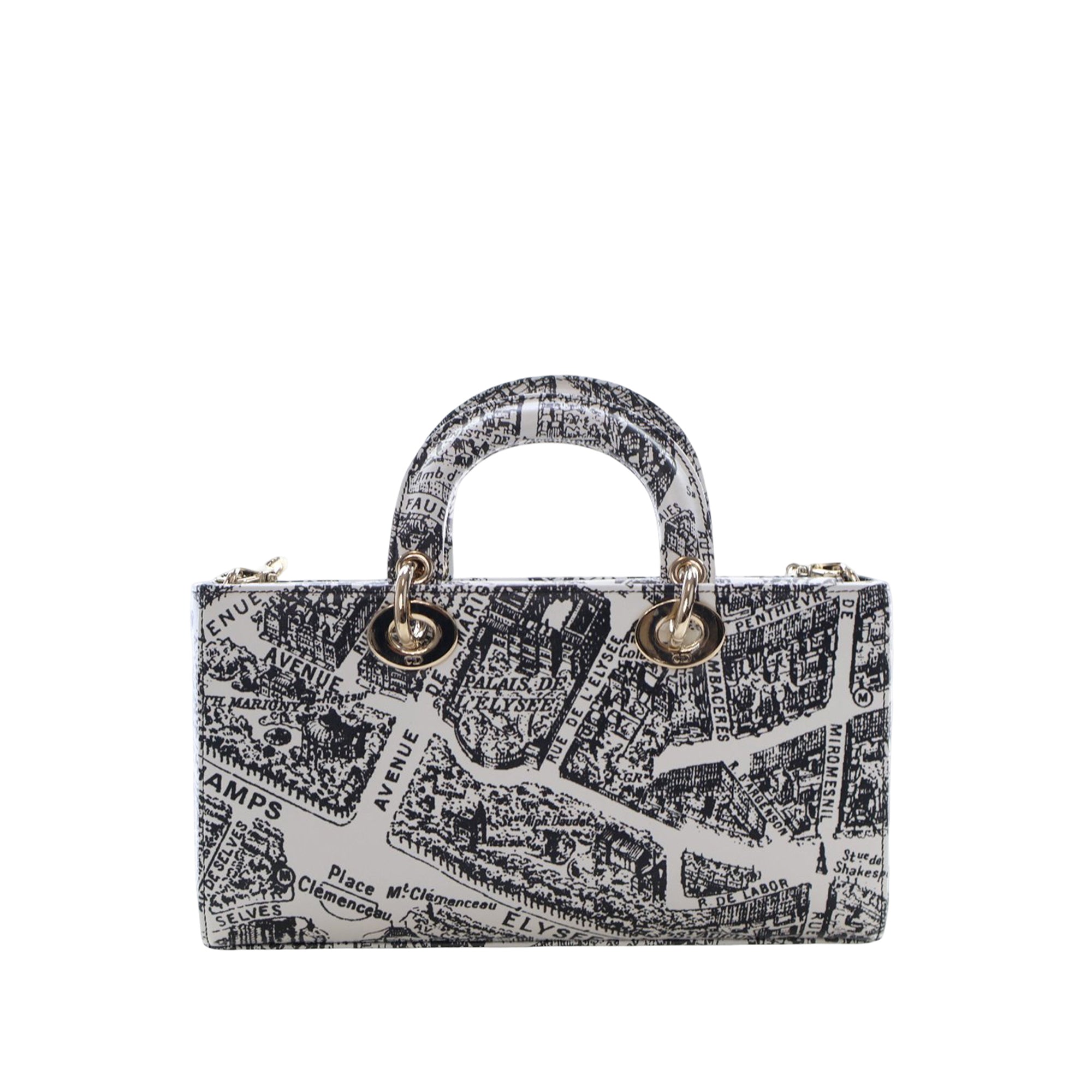 Medium Calfskin Plan De Paris Printed Lady D Joy - Image 4