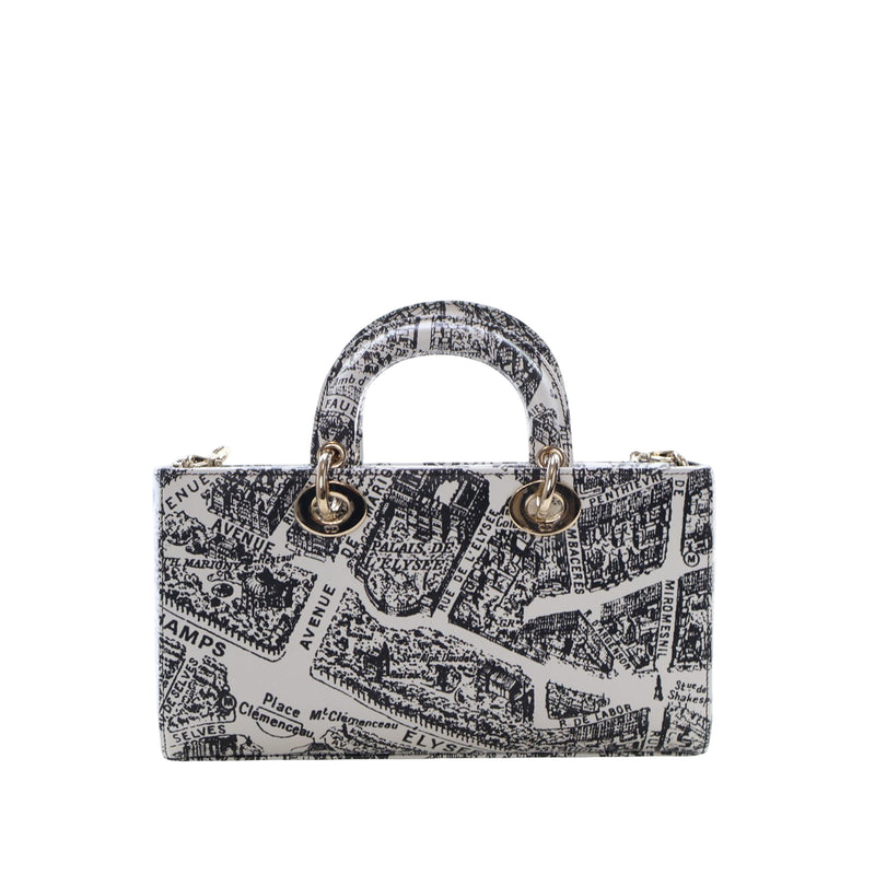 Medium Calfskin Plan De Paris Printed Lady D Joy - Image 4