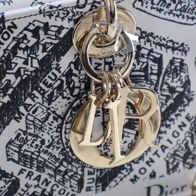 Medium Calfskin Plan De Paris Printed Lady D Joy - Image 7