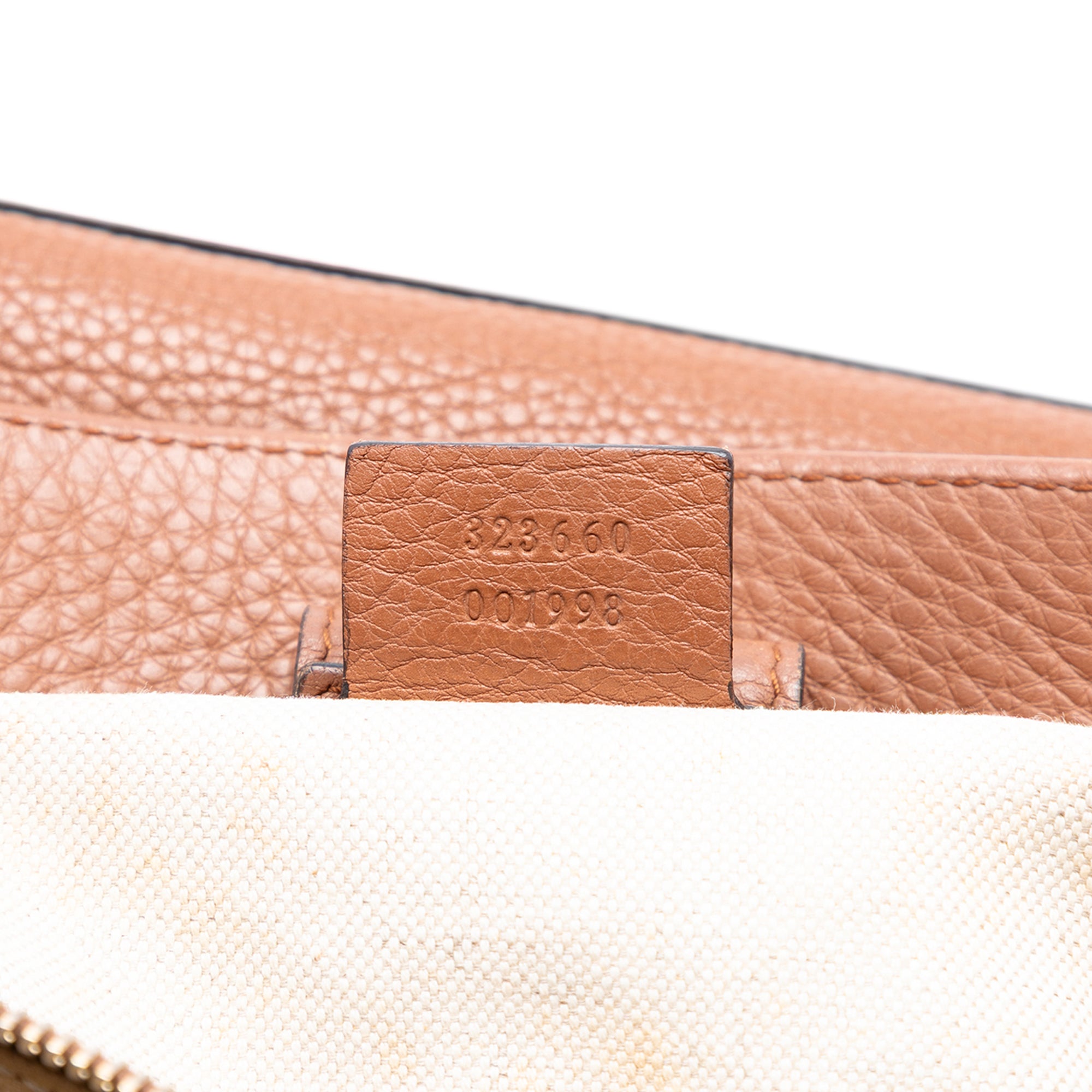 Medium Calfskin Bamboo Shopper Satchel - Image 6
