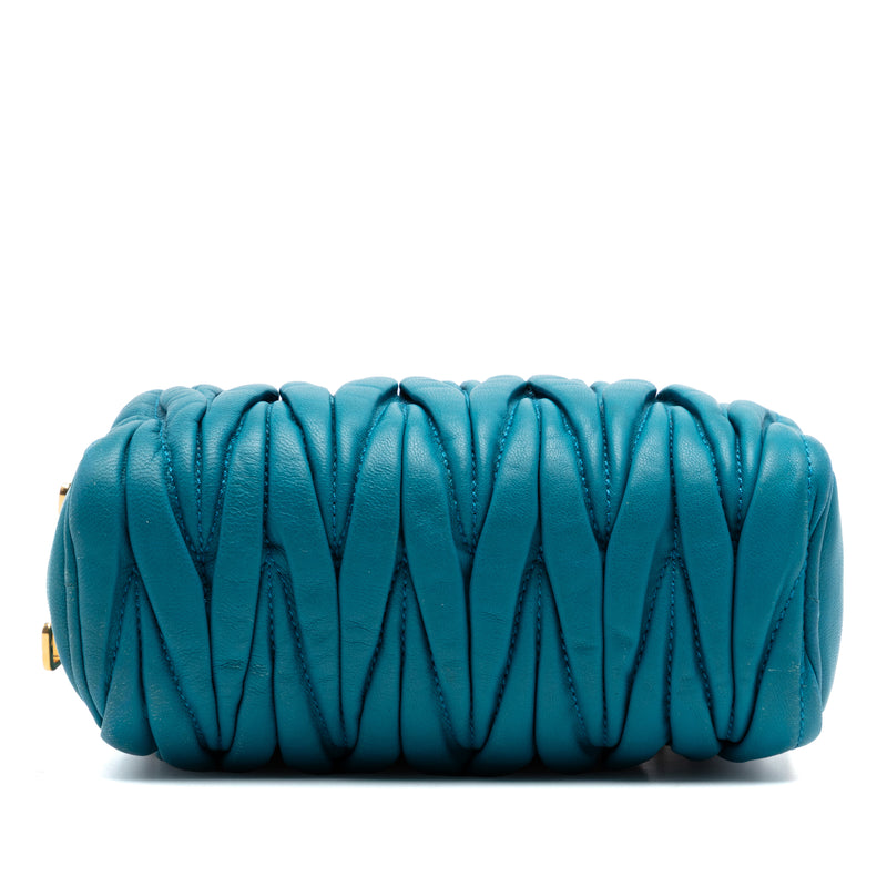 Quilted Leather Double Zip Camera Bag - Image 3
