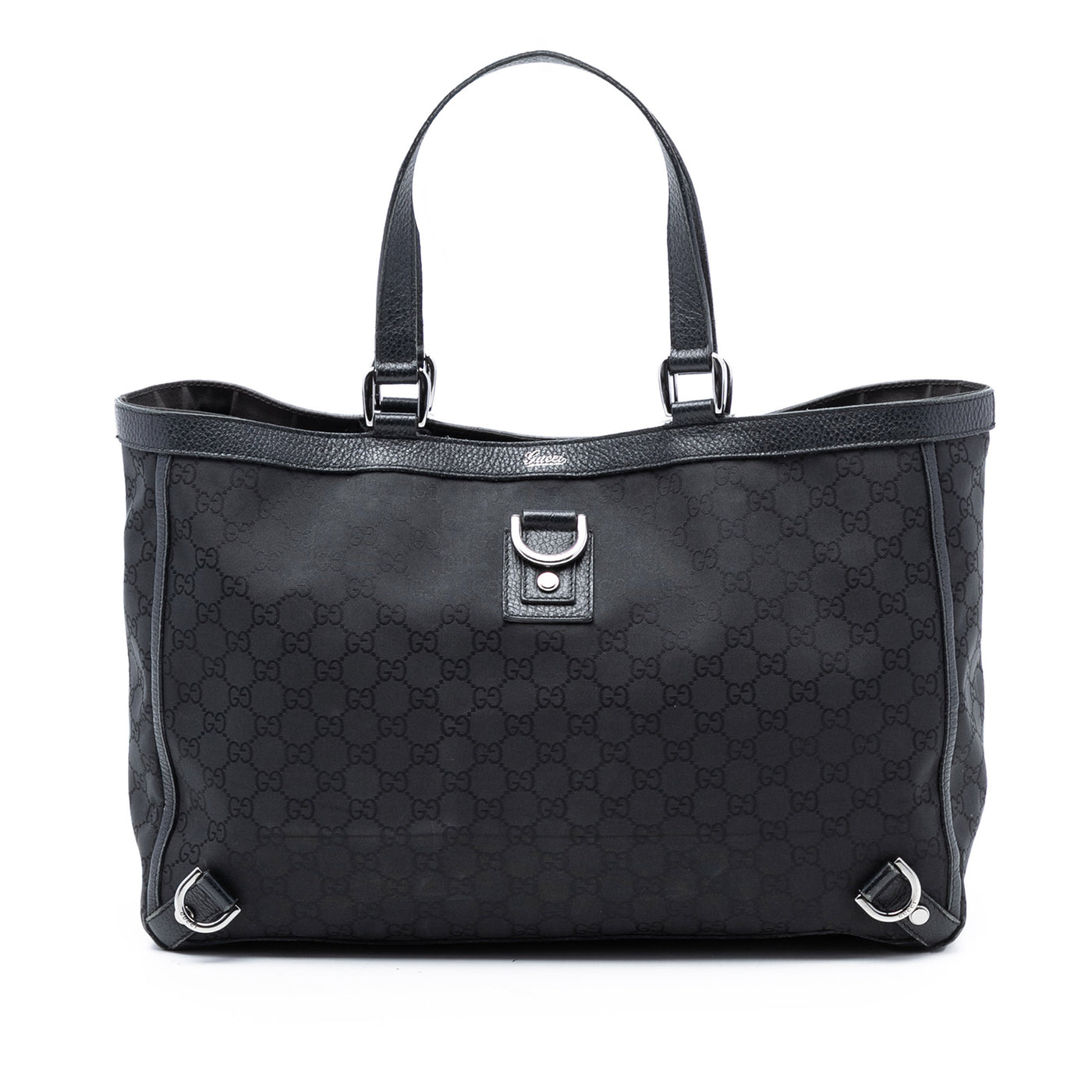 GG Canvas Abbey D Ring Tote - Image 1