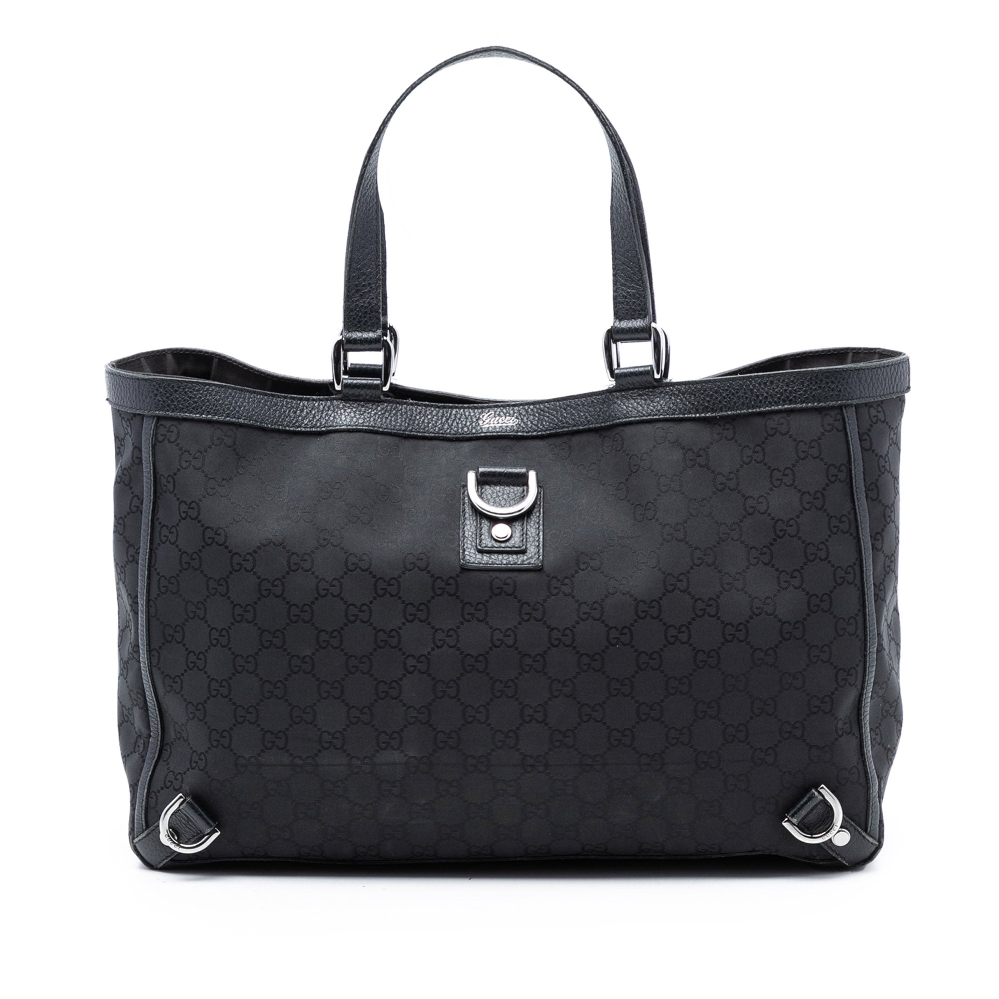 GG Canvas Abbey D Ring Tote - Image 1