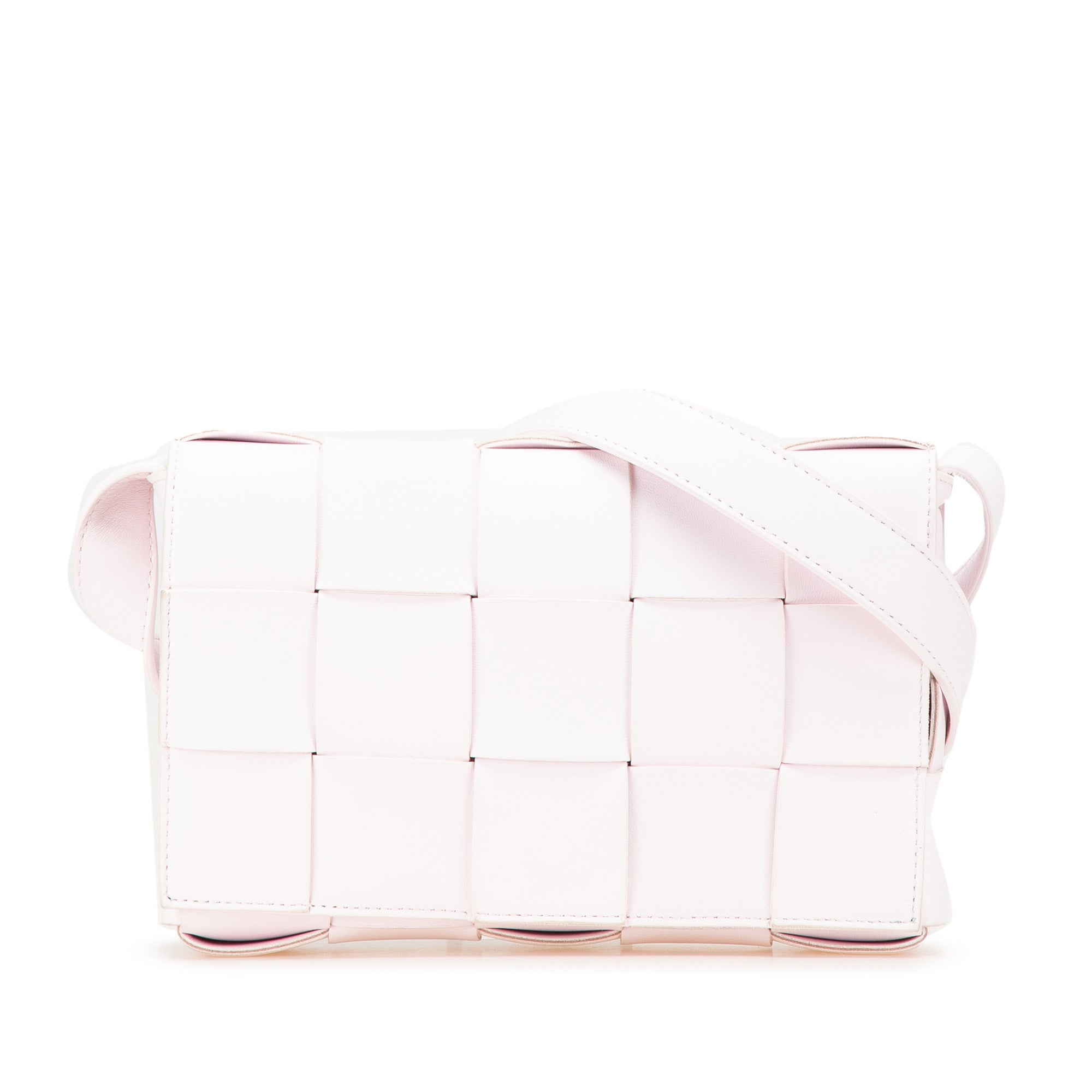 Nappa Intrecciato Cassette Crossbody - Image 1