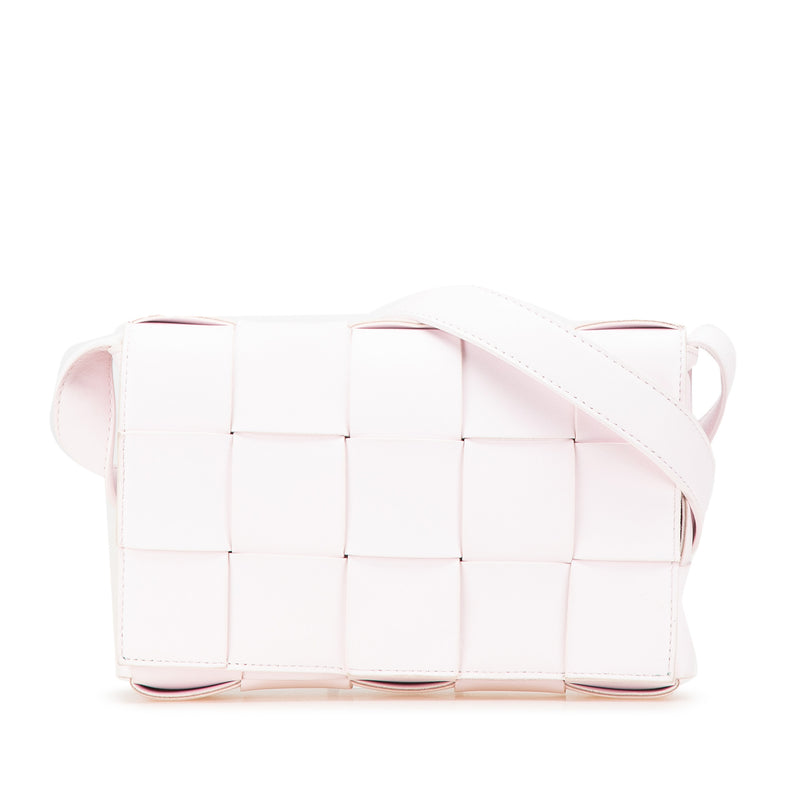 Nappa Intrecciato Cassette Crossbody - Image 1