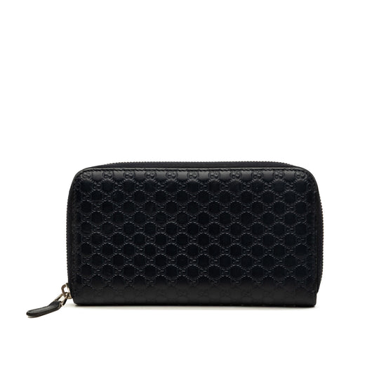 Microguccissima Zip Around Long Wallet - Image 1
