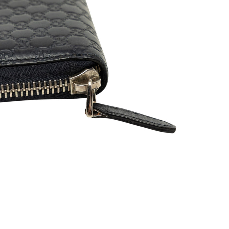 Microguccissima Zip Around Long Wallet - Image 6