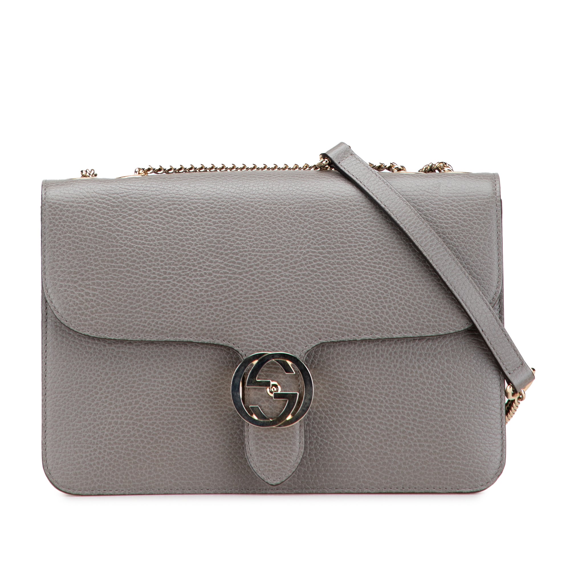 Medium Dollar Calfskin Interlocking G Crossbody - Image 1