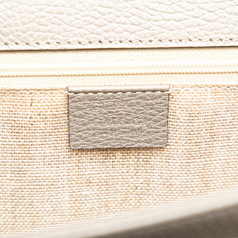 Medium Dollar Calfskin Interlocking G Crossbody - Image 5