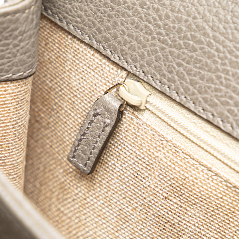 Medium Dollar Calfskin Interlocking G Crossbody - Image 7