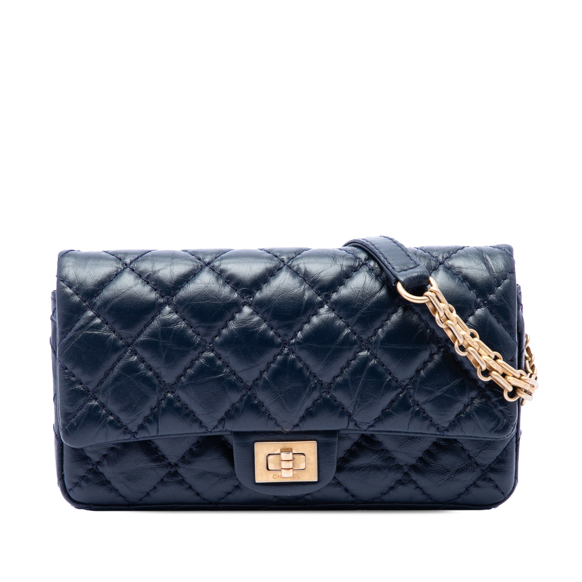 Quilted Aged Calfskin Reissue 2.55 Belt Bag - Image 1