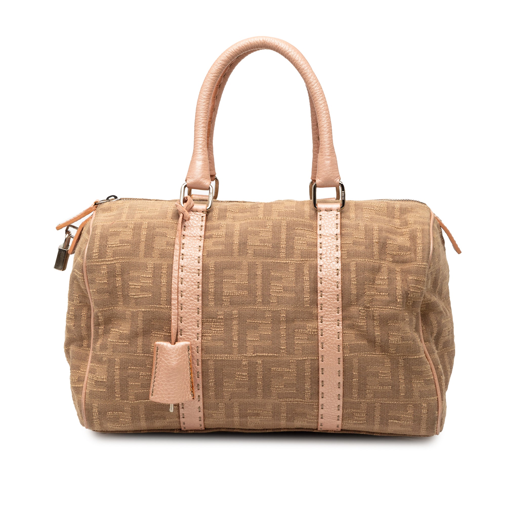 Zucca Canvas Selleria Boston Bag - Image 1