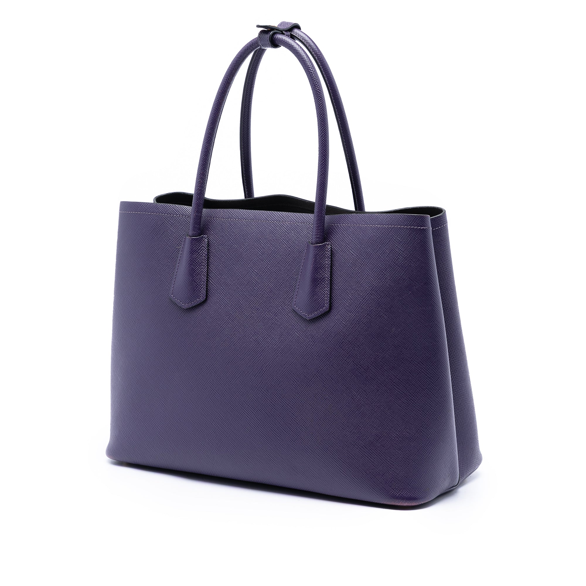 Medium Saffiano Cuir Double Satchel - Image 2
