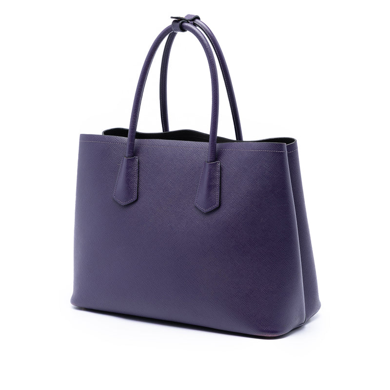 Medium Saffiano Cuir Double Satchel - Image 2