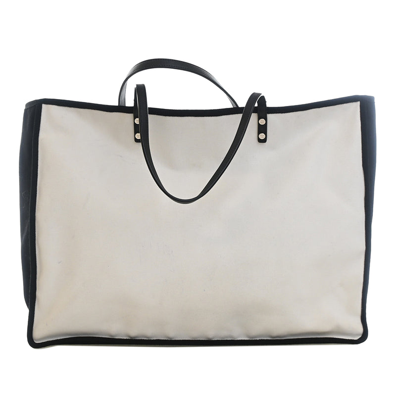 Bicolor Canvas Ladies First Shopping Tote - Image 2