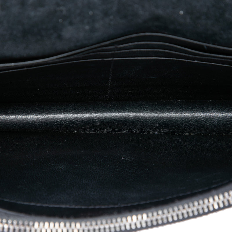 Metallic Suede Monogram Kate Tassel Wallet on Chain - Image 4