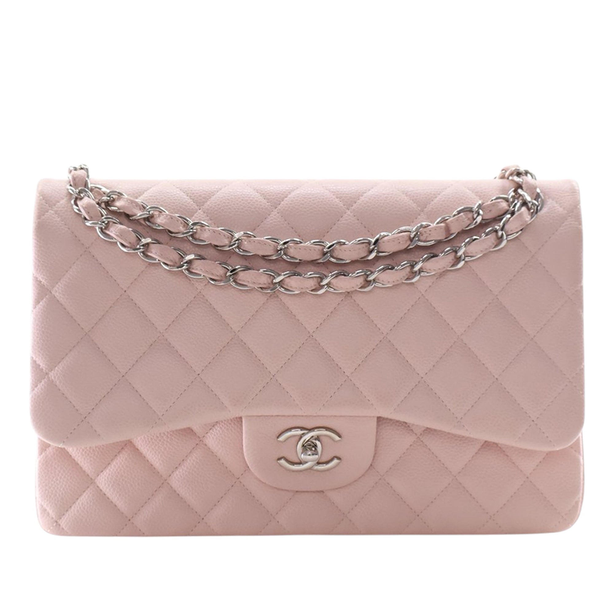 Jumbo Classic Caviar Double Flap - Image 1