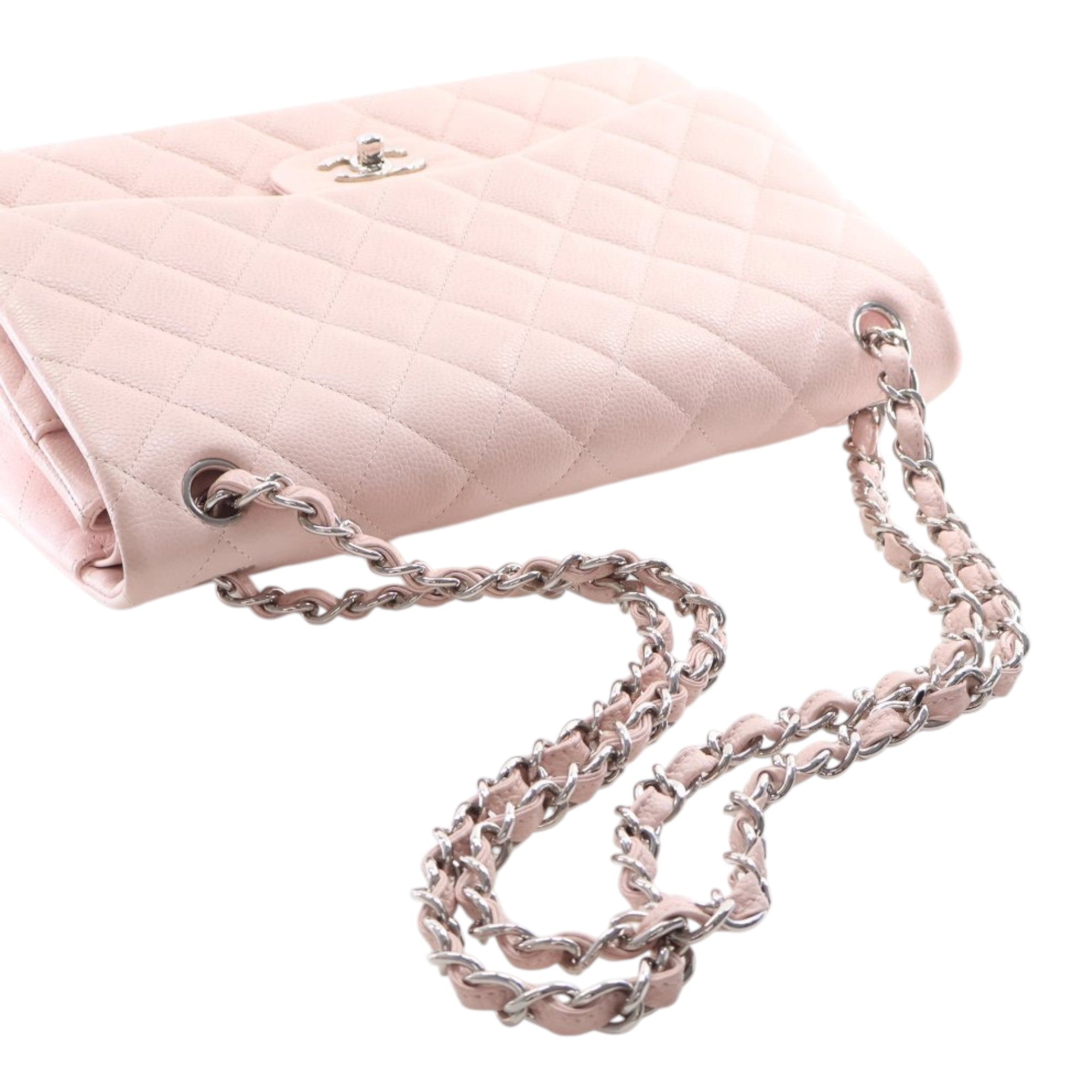 Jumbo Classic Caviar Double Flap - Image 14