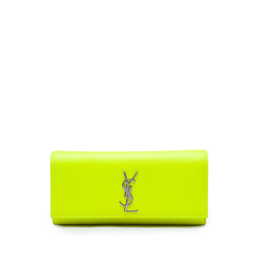 Smooth Leather Cassandre Clutch - Image 1