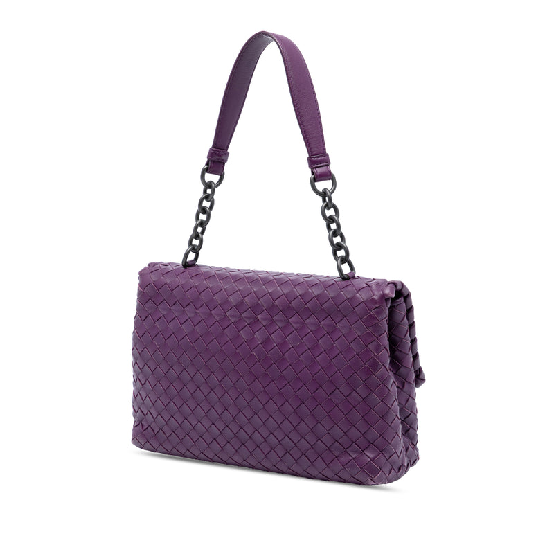 Small Nappa Intrecciato Olimpia Shoulder Bag - Image 2