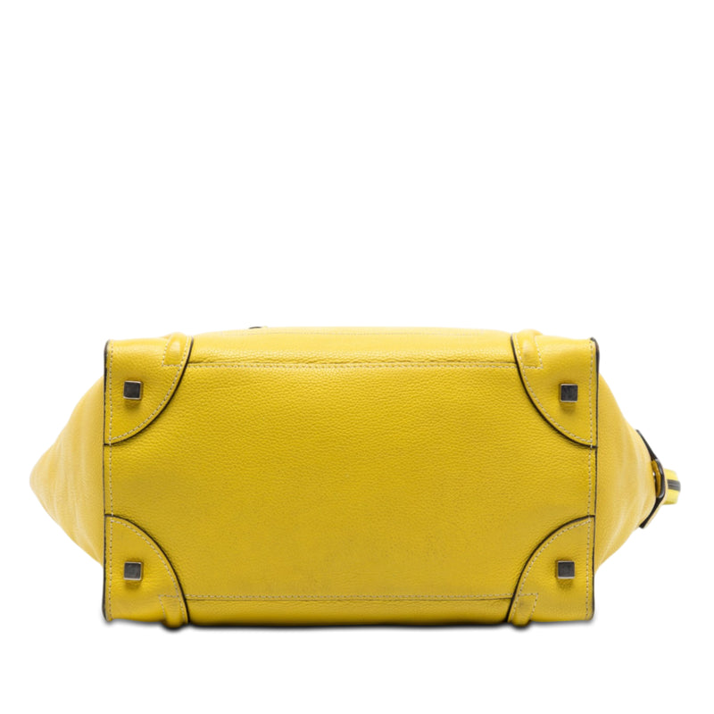 Mini Grained Calfskin Luggage Tote - Image 3
