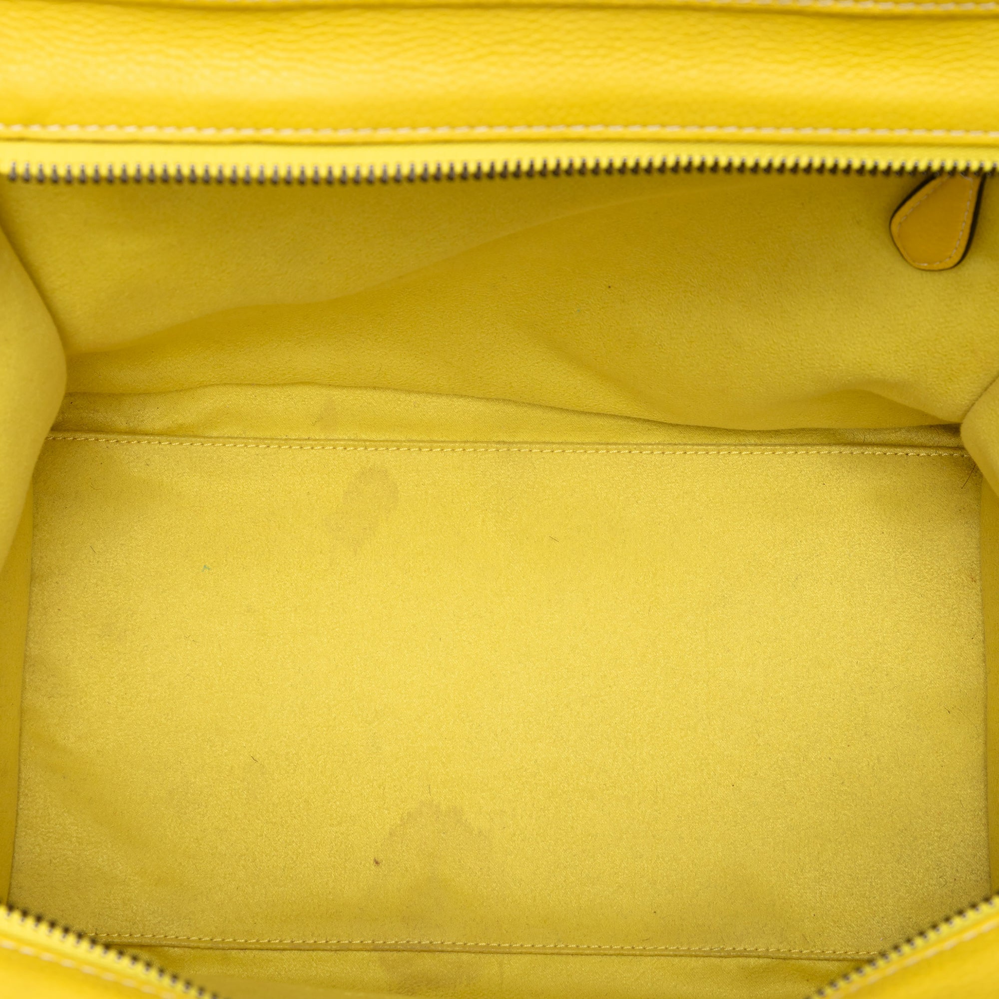 Mini Grained Calfskin Luggage Tote - Image 4