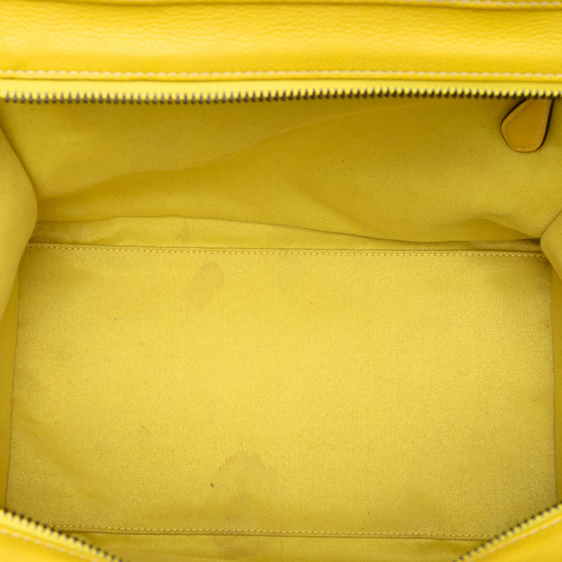 Mini Grained Calfskin Luggage Tote - Image 4