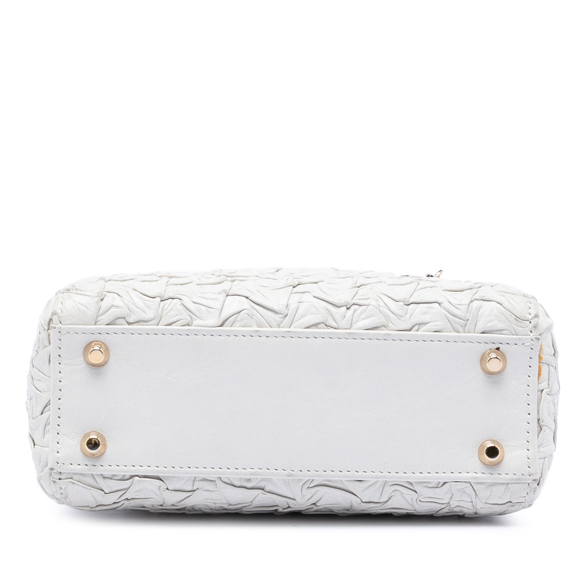 Mini Wavy Crinkled Lambskin Lady Dior - Image 3