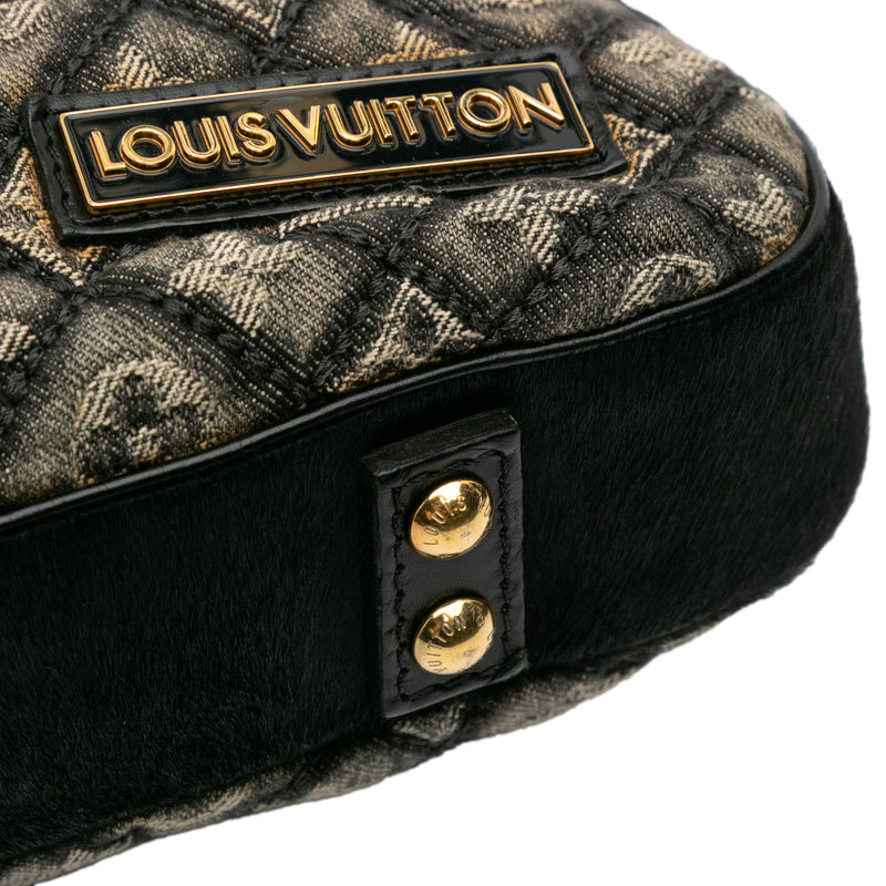 Quilted Monogram Denim Musette - Image 10