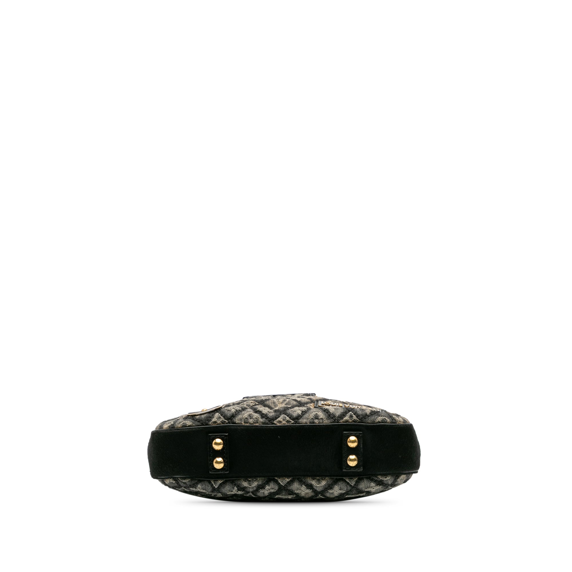 Quilted Monogram Denim Musette - Image 3