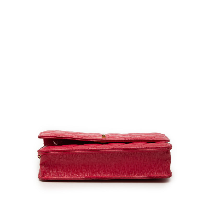 Quilted Caviar Reissue 2.55 Wallet On Chain - Image 3