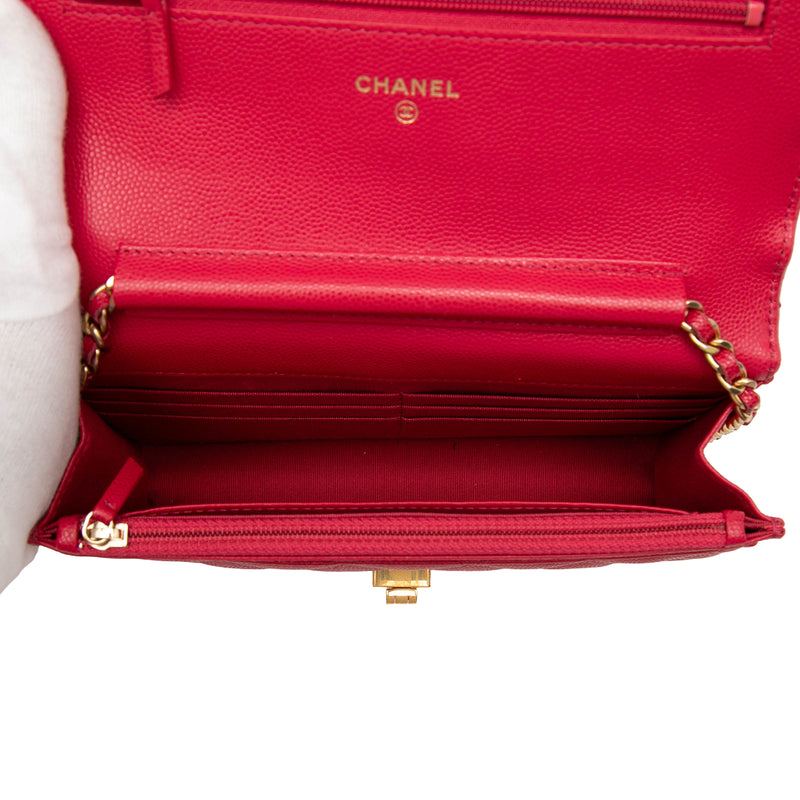 Quilted Caviar Reissue 2.55 Wallet On Chain - Image 4