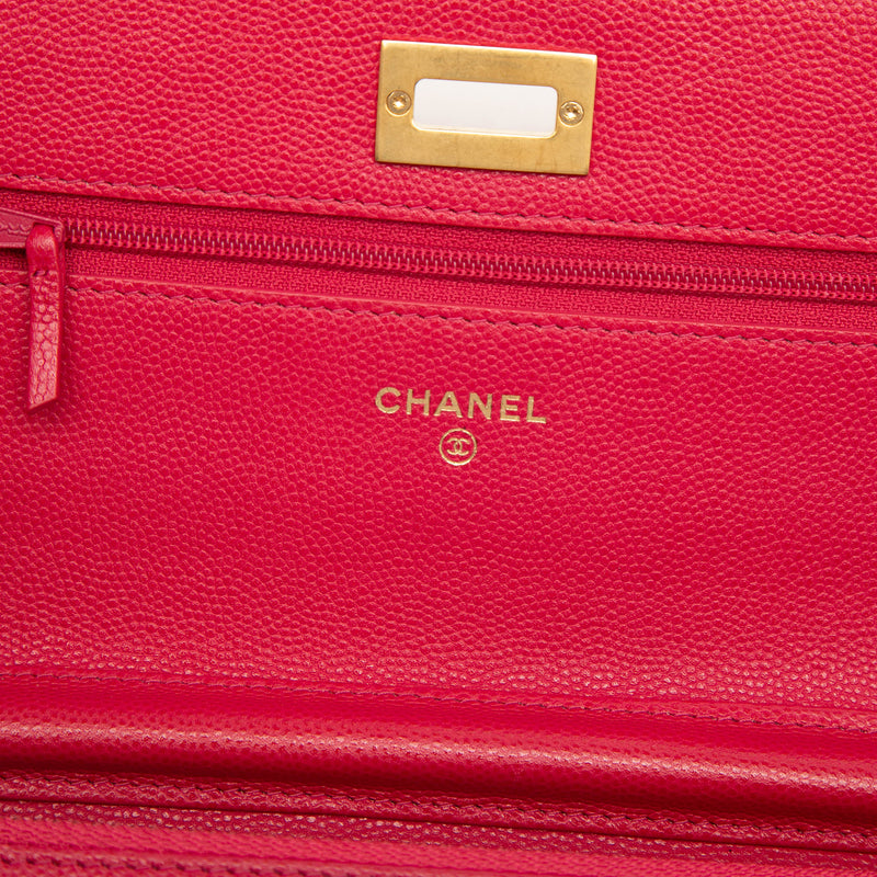 Quilted Caviar Reissue 2.55 Wallet On Chain - Image 5