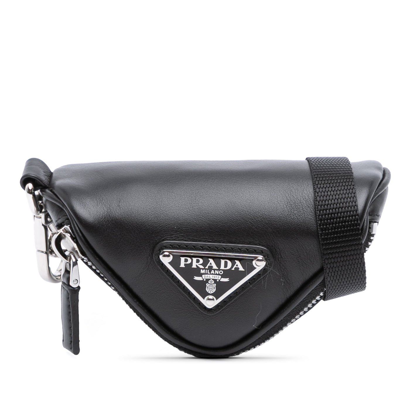 Mini Soft Nappa Triangle Pouch - Image 1