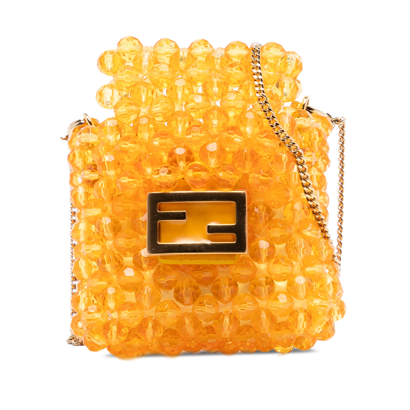 Mini Glass Vitello King Beaded Pico Baguette Charm - Image 1