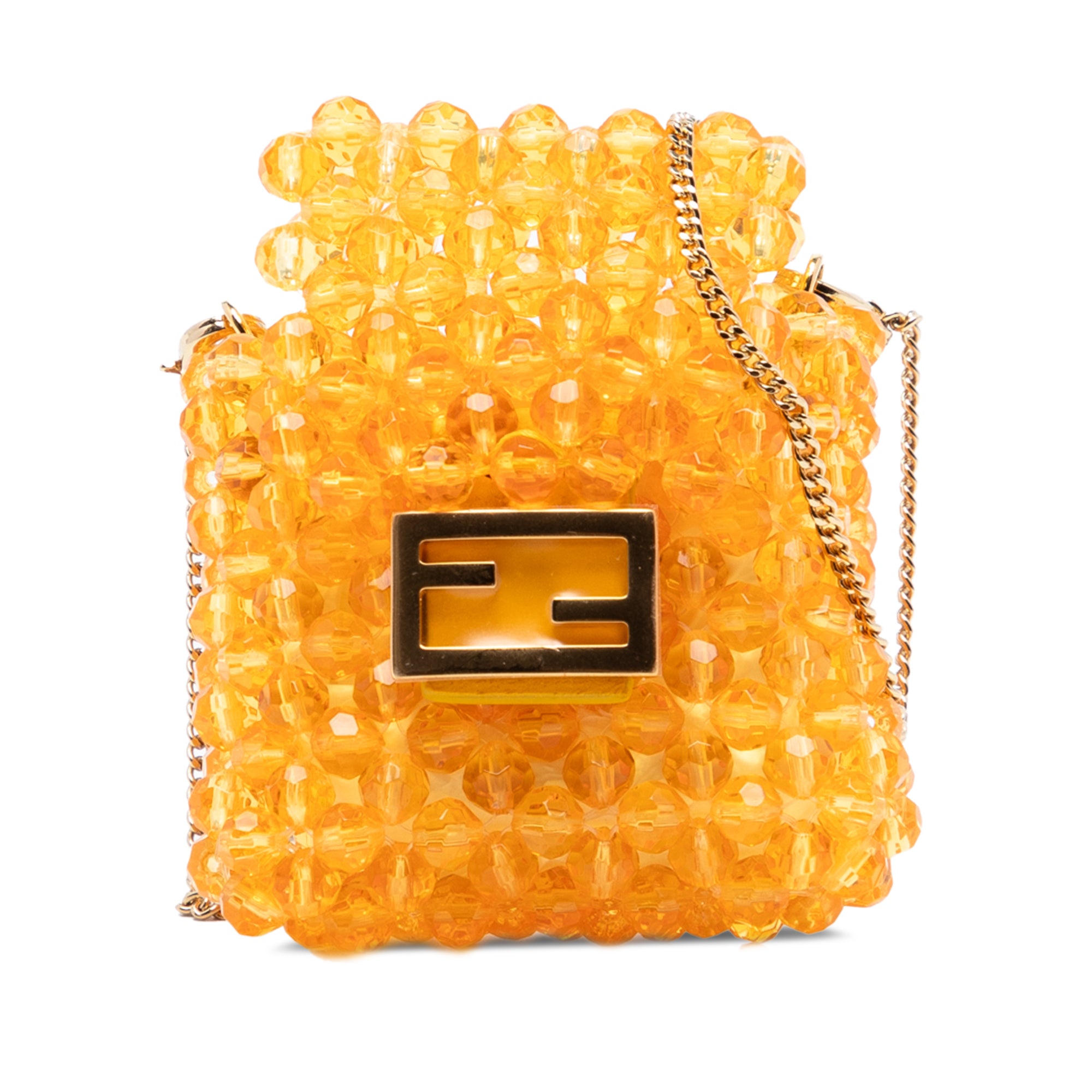 Mini Glass Vitello King Beaded Pico Baguette Charm - Image 1