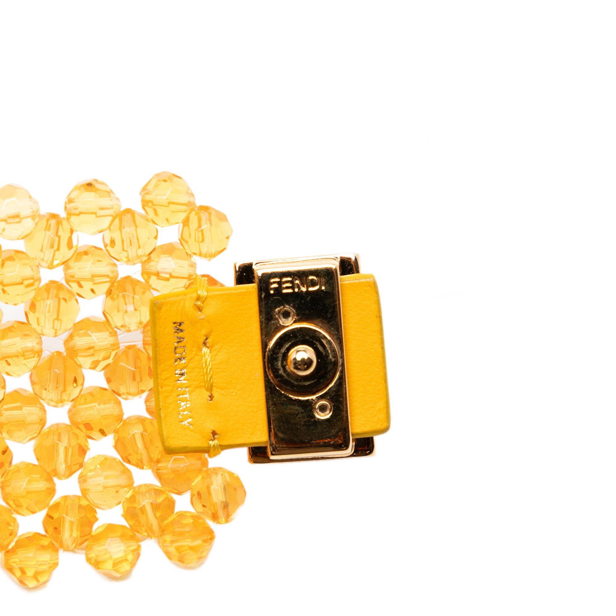 Mini Glass Vitello King Beaded Pico Baguette Charm - Image 5