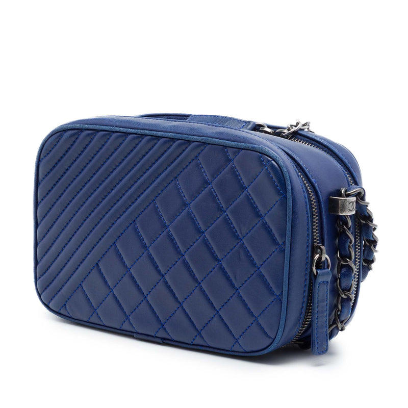 Small Quilted Lambskin Coco Boy Camera Bag - Image 2