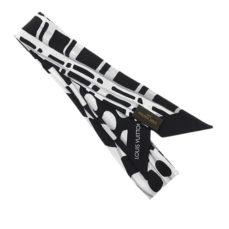 Printed Bandeau Silk Scarf - Image 2