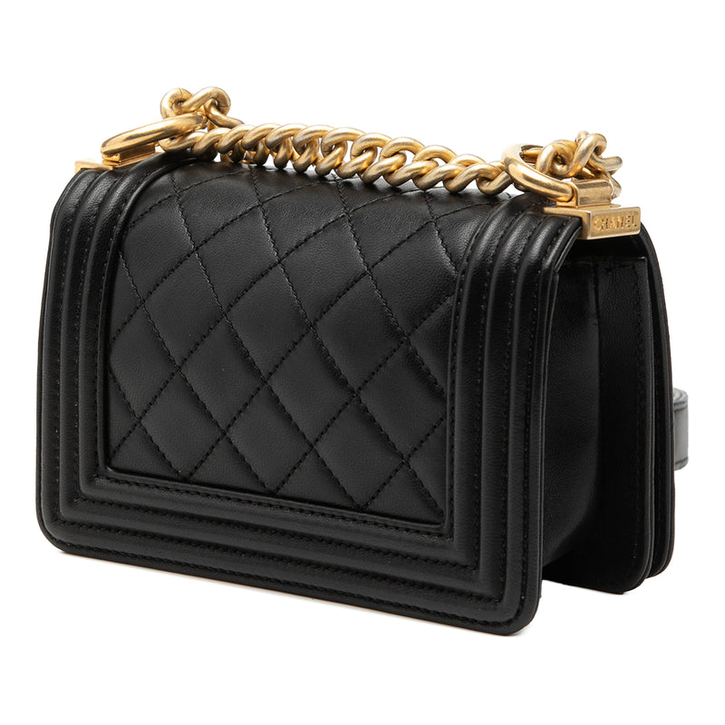 Mini Quilted Lambskin Boy Flap - Image 2