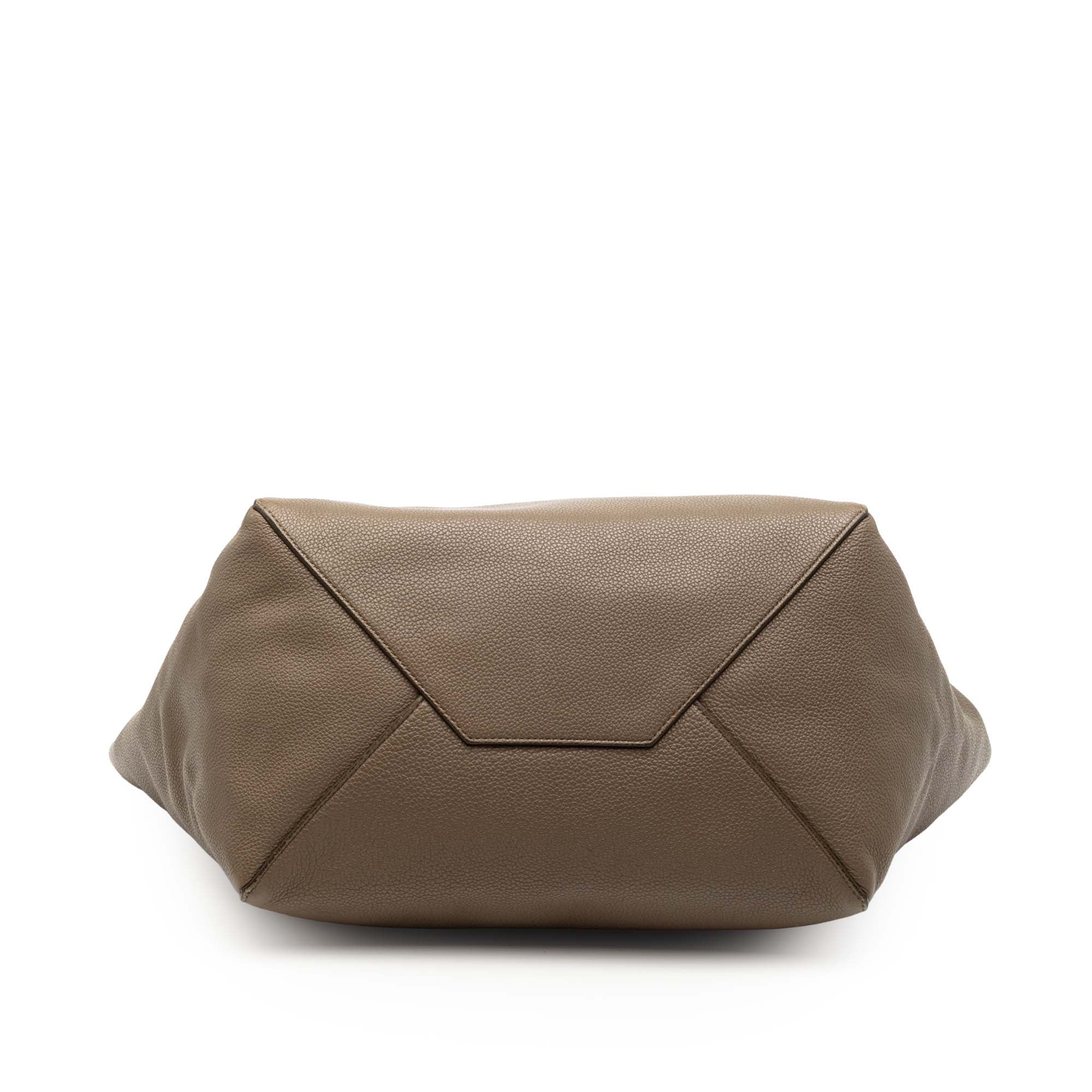 Small Leather Phantom Cabas Tote - Image 3