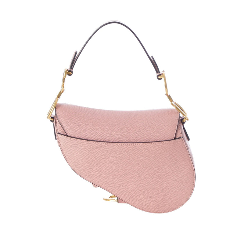 Mini Grained Calfskin Saddle Bag - Image 2