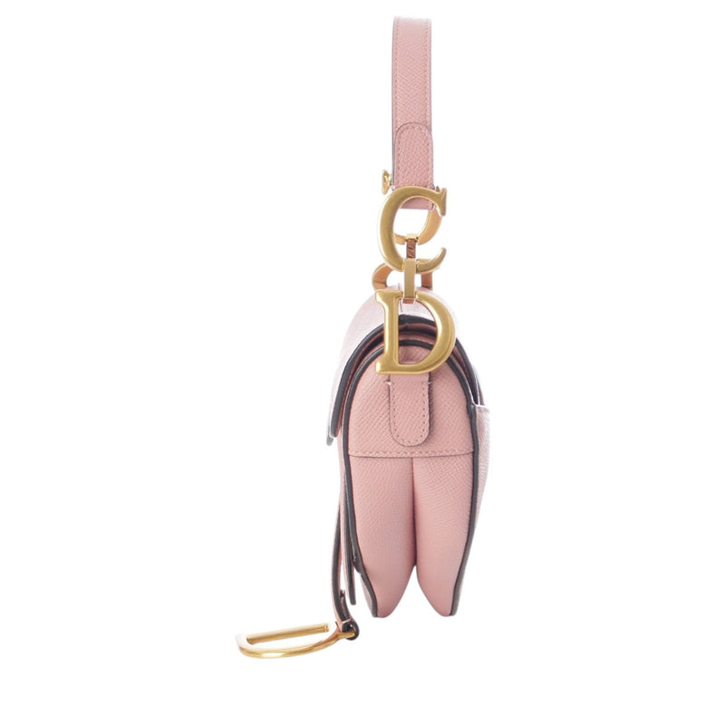 Mini Grained Calfskin Saddle Bag - Image 8