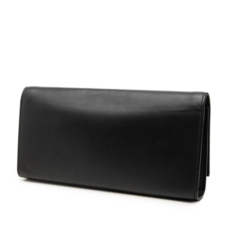 Smooth Calfskin Cassandre Tassel Clutch - Image 2
