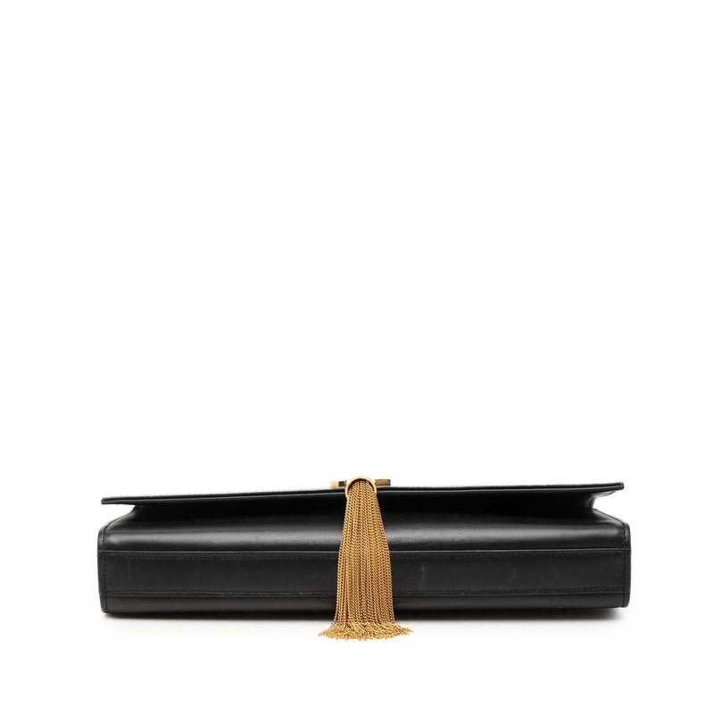 Smooth Calfskin Cassandre Tassel Clutch - Image 3
