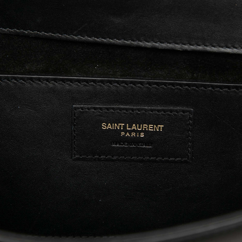 Smooth Calfskin Cassandre Tassel Clutch - Image 5